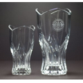 Trifecta Vase - 24% Lead Crystal (7.75" Height)